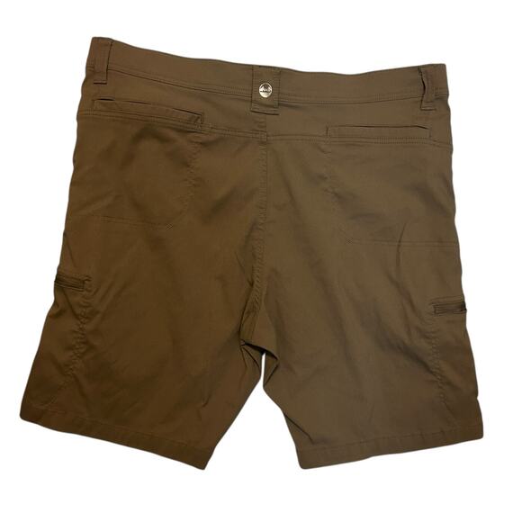 Wrangler‎ Mens Performance Cargo Shorts 40 Khaki Stretch Utility Outdoor Hiking - Picture 1 of 10